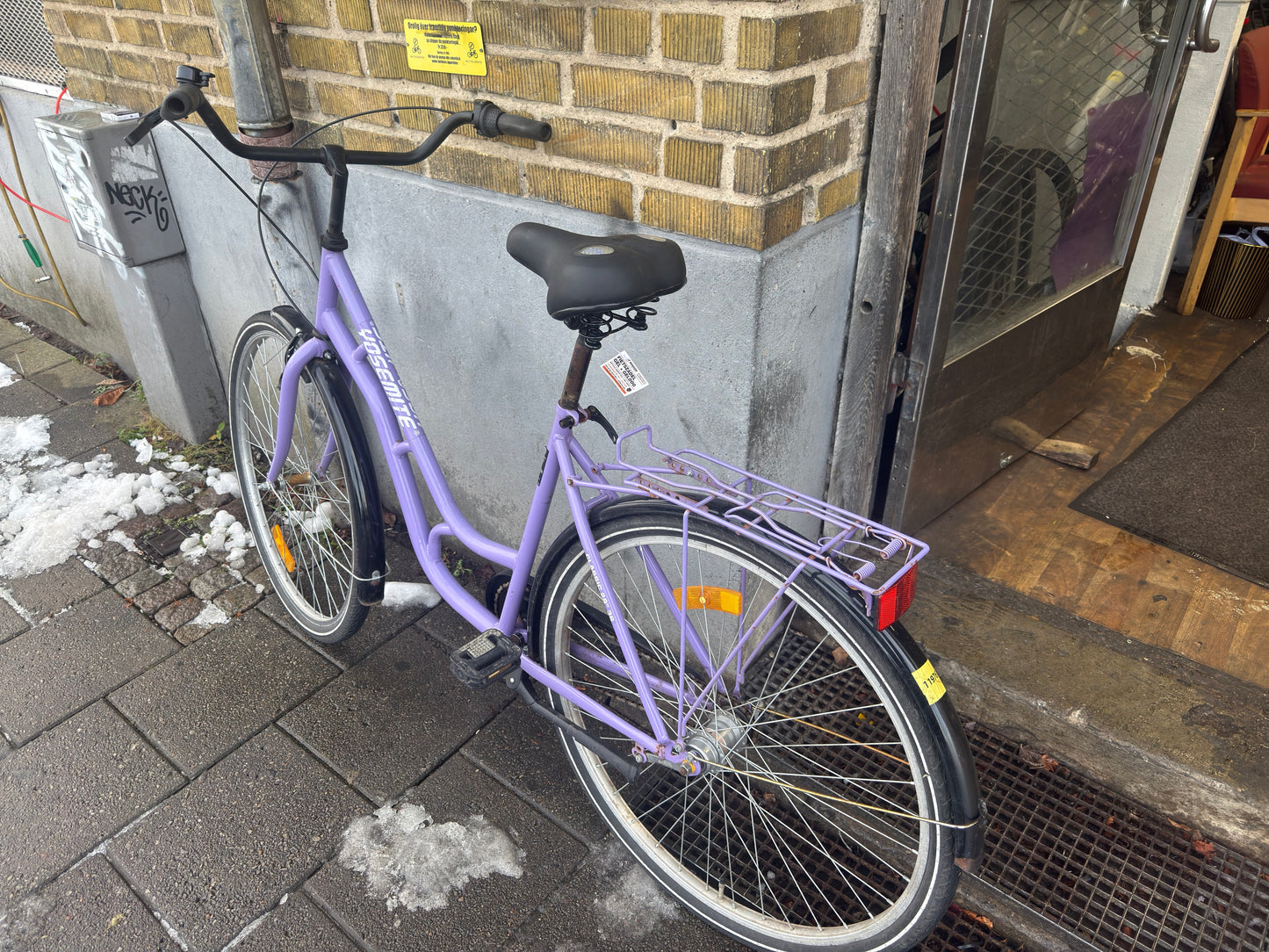 Yosemite damcykel 3 växlar 28 tum