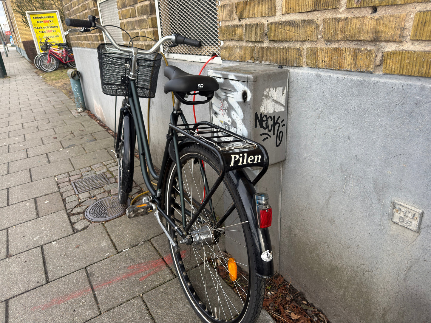Pilen damcykel 28 tum 7 växlar