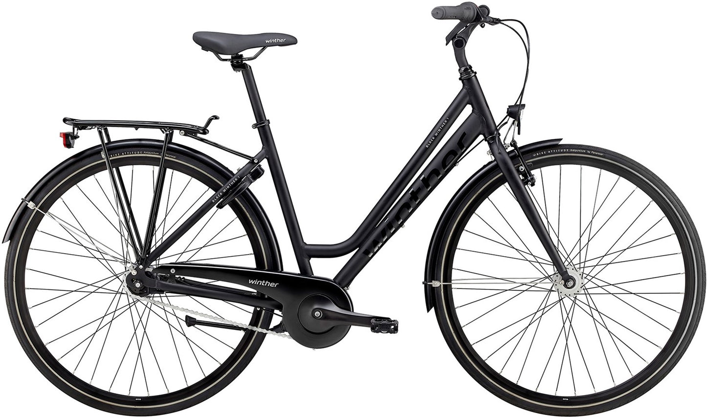 Black Winther 1 Dam 7vxl fot/v-broms