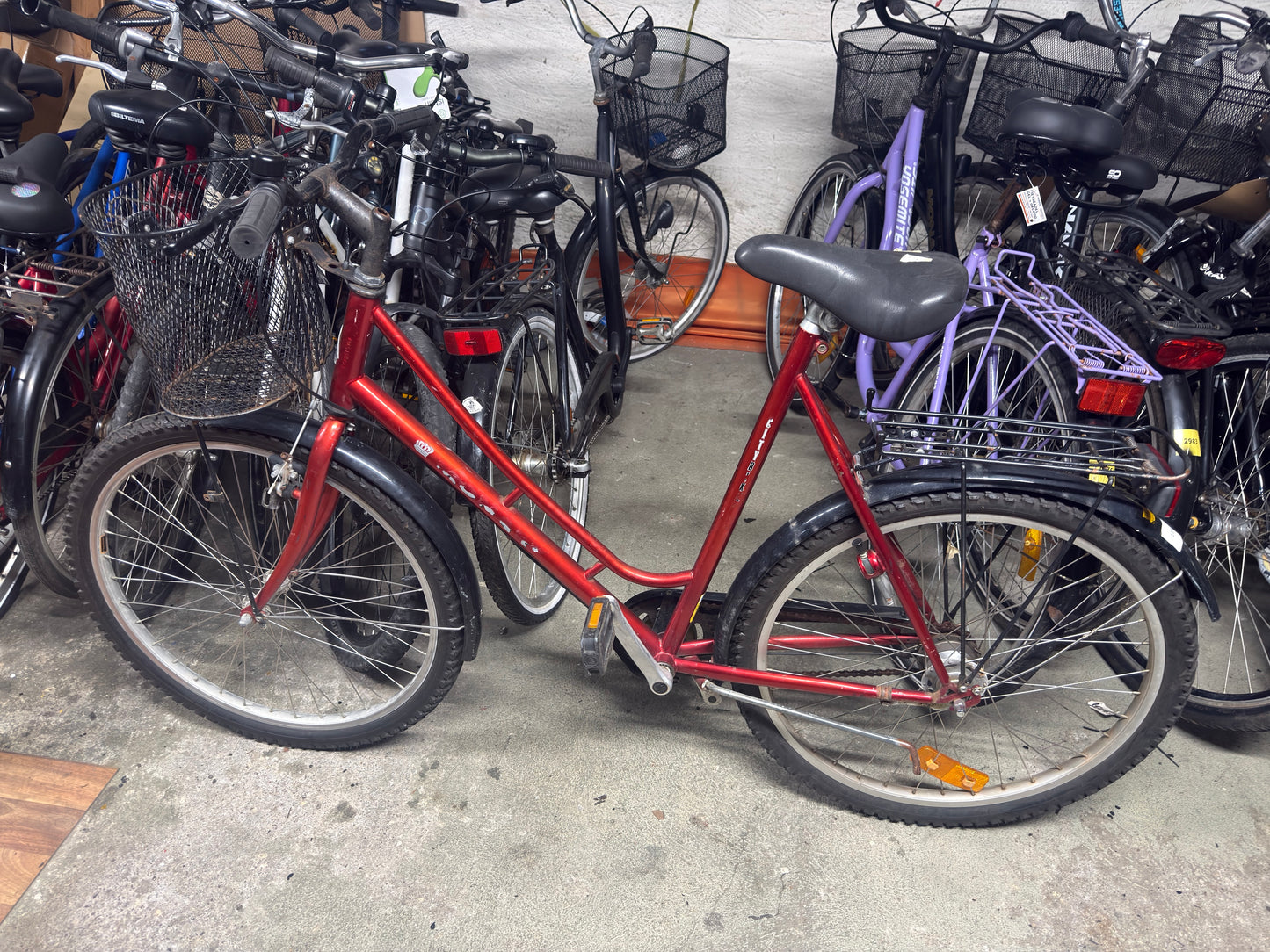 Monark damcykel 4-växlar 26 tum