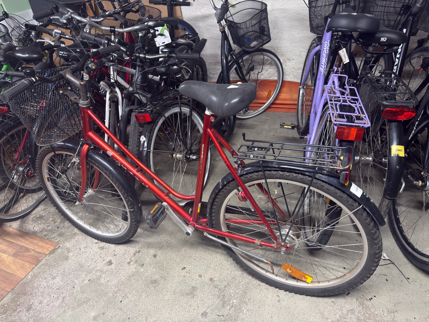 Monark damcykel 4-växlar 26 tum