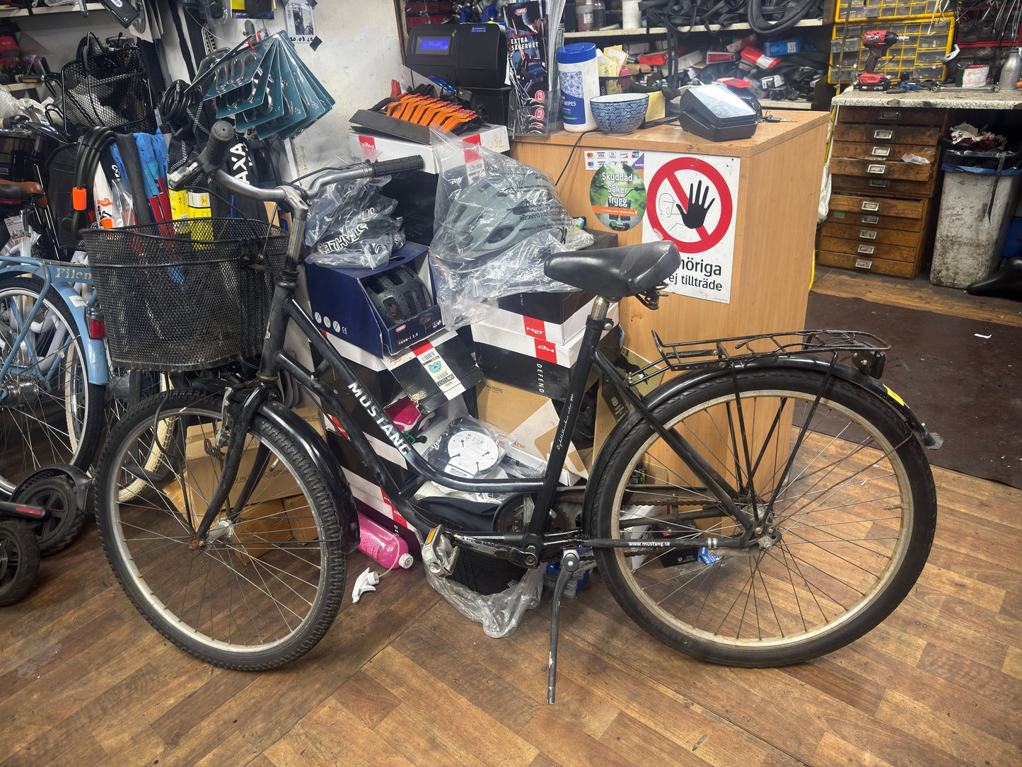 Mustang city damcykel 3-växlar HM Cykelservice